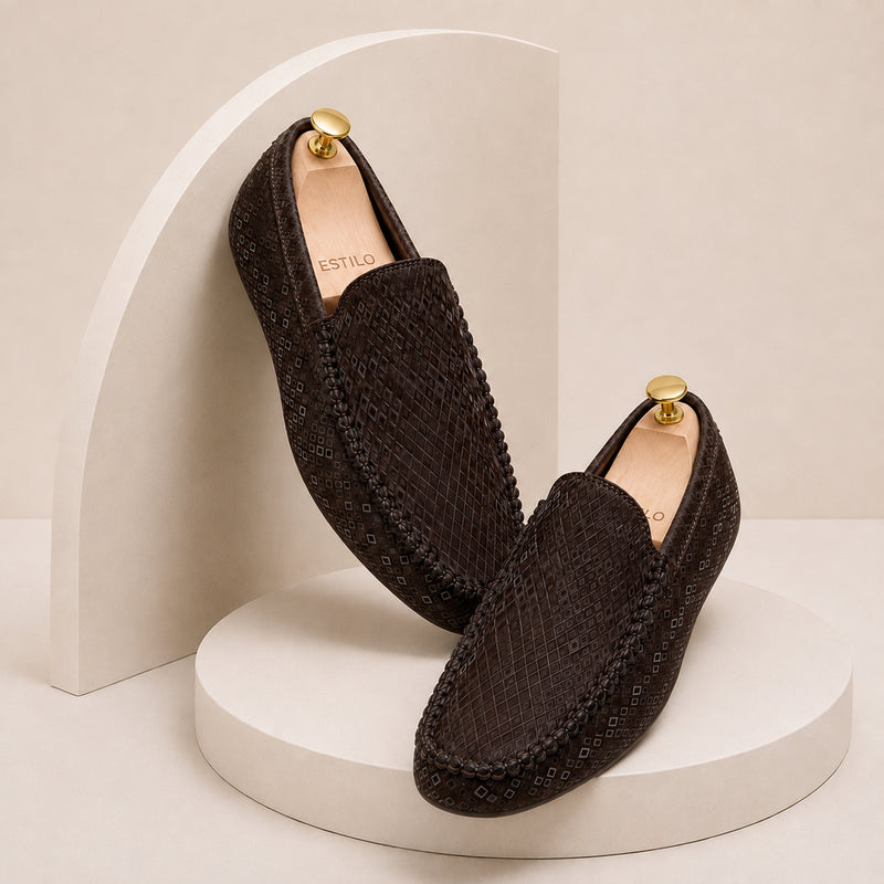 Premium 3D Loafer For Mens Chocolate!
