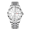 Binbond Stainless Steel Quartz Wrist Watch For Men