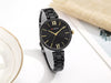 CURREN C9017 Women Watches Luxury Brand Watch Rose Gold Women Quartz Clock Creative Wood Pattern Dial Fashion Wristwatch 9017