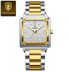 POEDAGAR 870 Luxury Elegant Men’s Watch - Golden & Blue