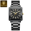 POEDAGAR 870 Luxury Elegant Men’s Watch - Golden & Blue