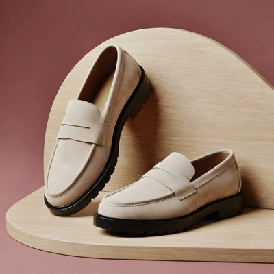 Suede Chunky Off-White