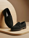Suede Chunky Black