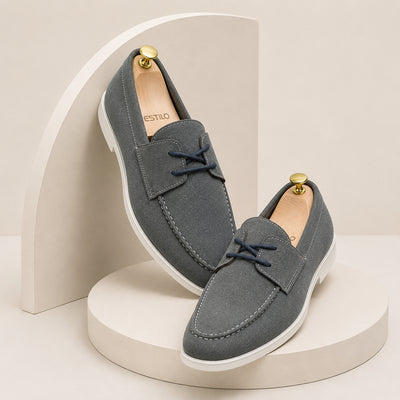 Premium Suede Lace Tassels for Men Ash!