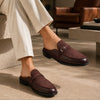 Men’s Premium Half Shoe Suede Chocolate