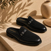 Men’s Premium Half Shoe Suede Black